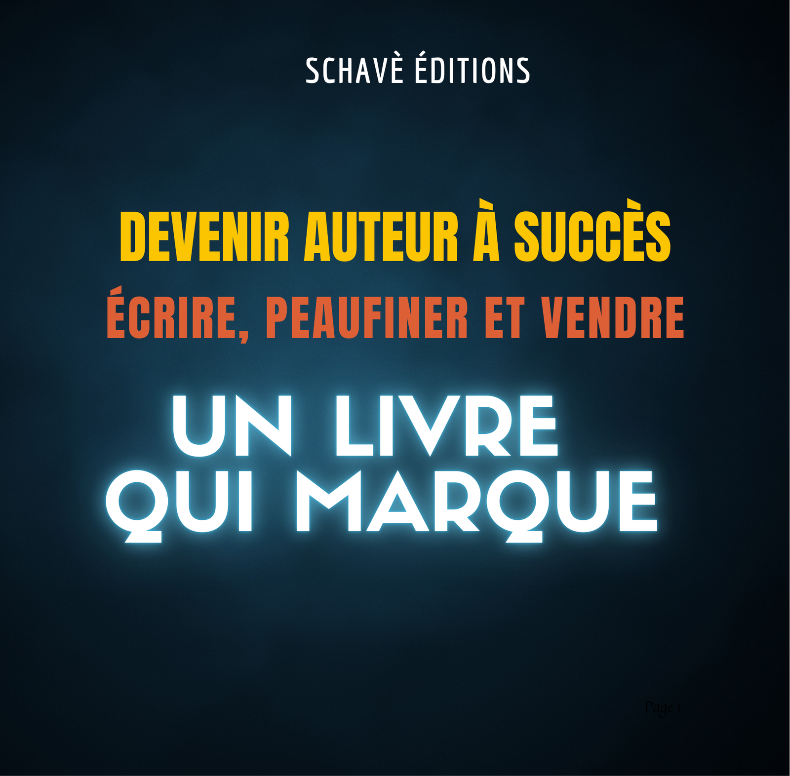 EBOOK : Devenir Auteur à Succès