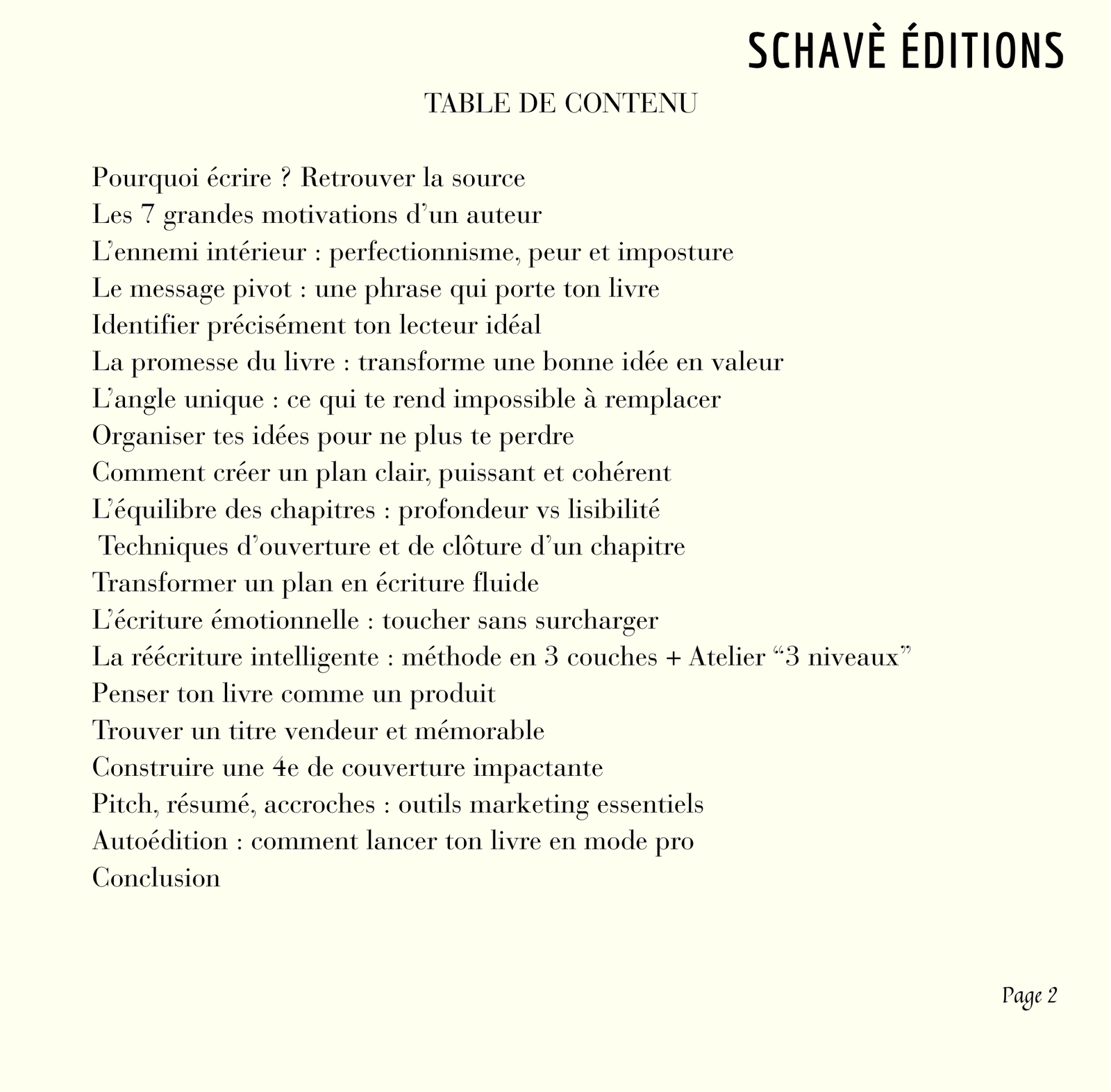 EBOOK : Devenir Auteur à Succès – Image 2