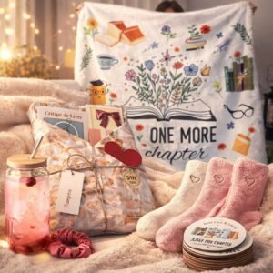 Coffret bookish pour lecteurs passionnés avec 1 livre